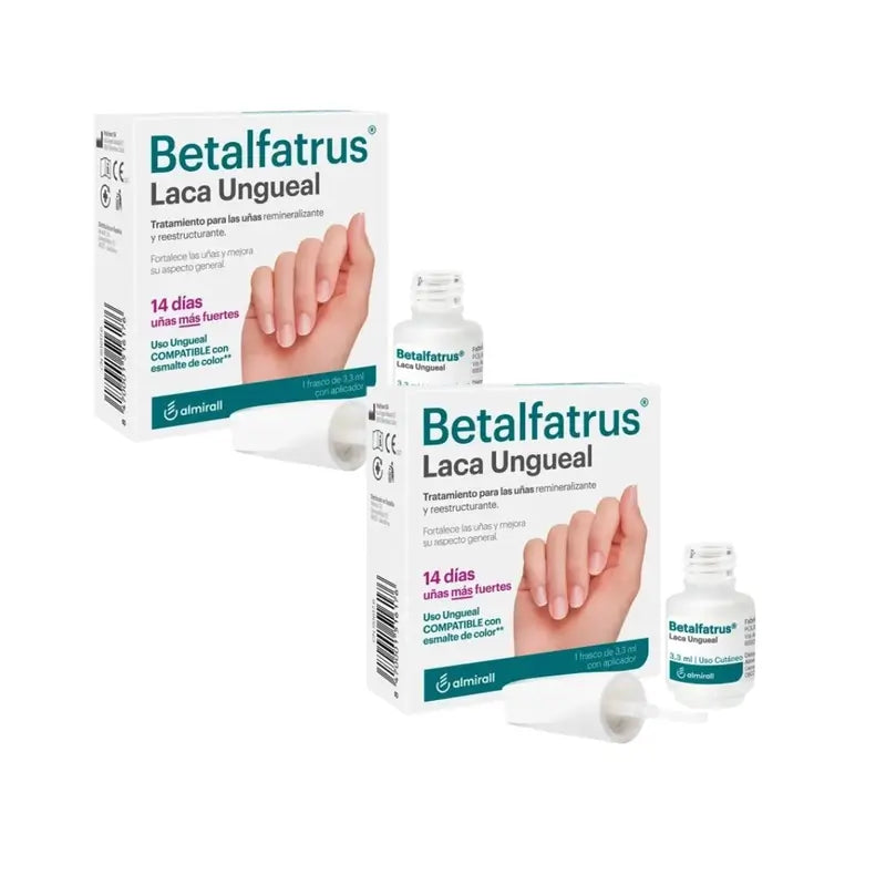 Betalfatrus Lacca per unghie, 2X3,3 Ml