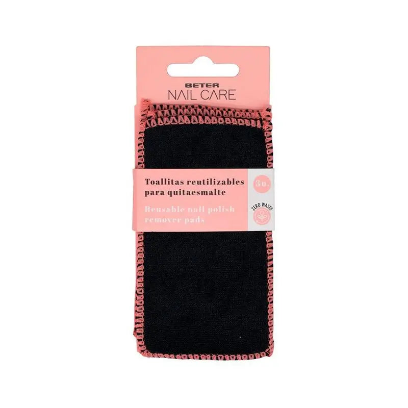 Beter Nail Care Confezione 3X Salviette Rimuovi Smalto Riutilizzabili