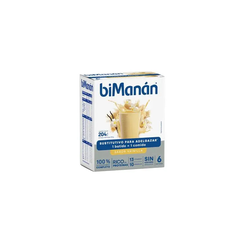 Bimanán Be Slim Frullato alla vaniglia, 330 g