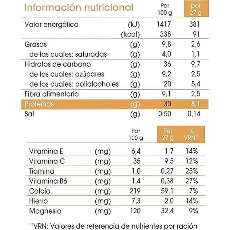 biManán Pro Barrita Cioccolato Caramello 6 unità