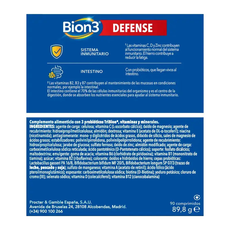 Bion3 Defense Multivitaminico, 90 compresse