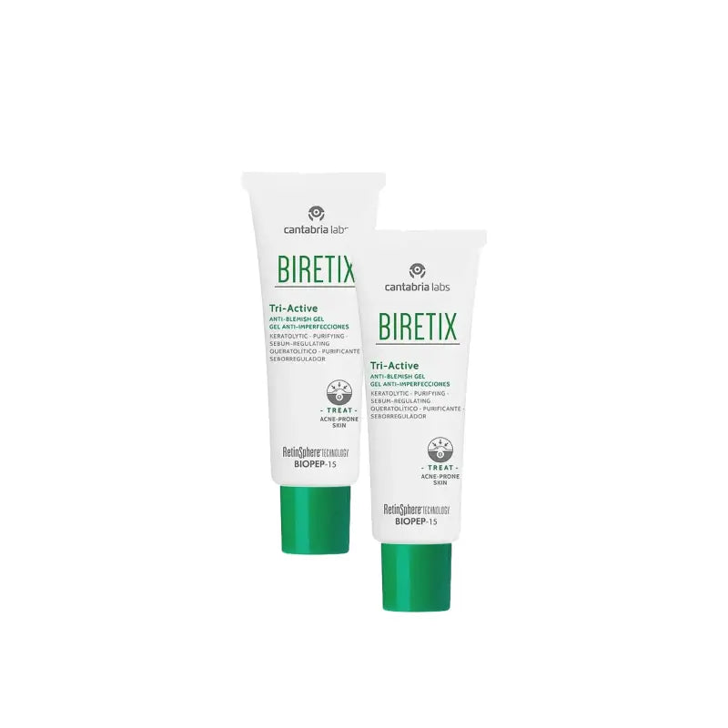 BIRETIX Tri Active Gel Confezione da 2 x 50 ml
