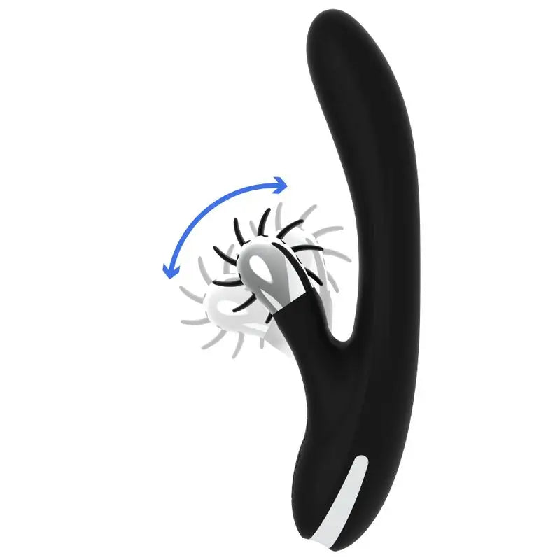 Black&Silver Bunny Johnny Vibrating Vibe