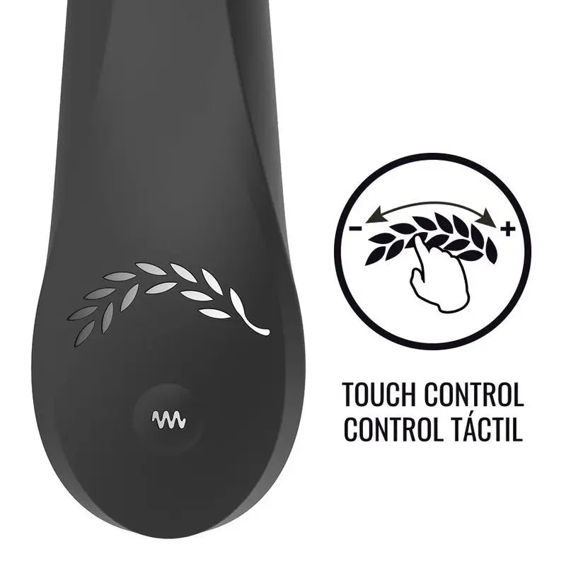 Black&Silver Kean Vibrador Touch Control