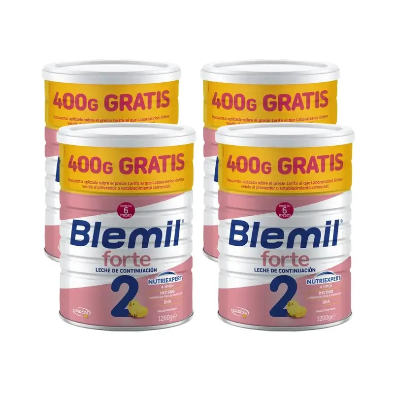Blemil 2 Forte 800+400 Free, 4X1200 Grammi