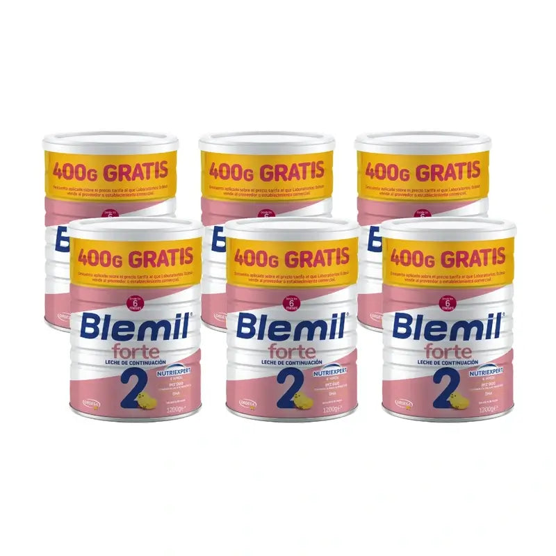 Blemil 2 Forte 800+400 Free, 6X1200 Grammi
