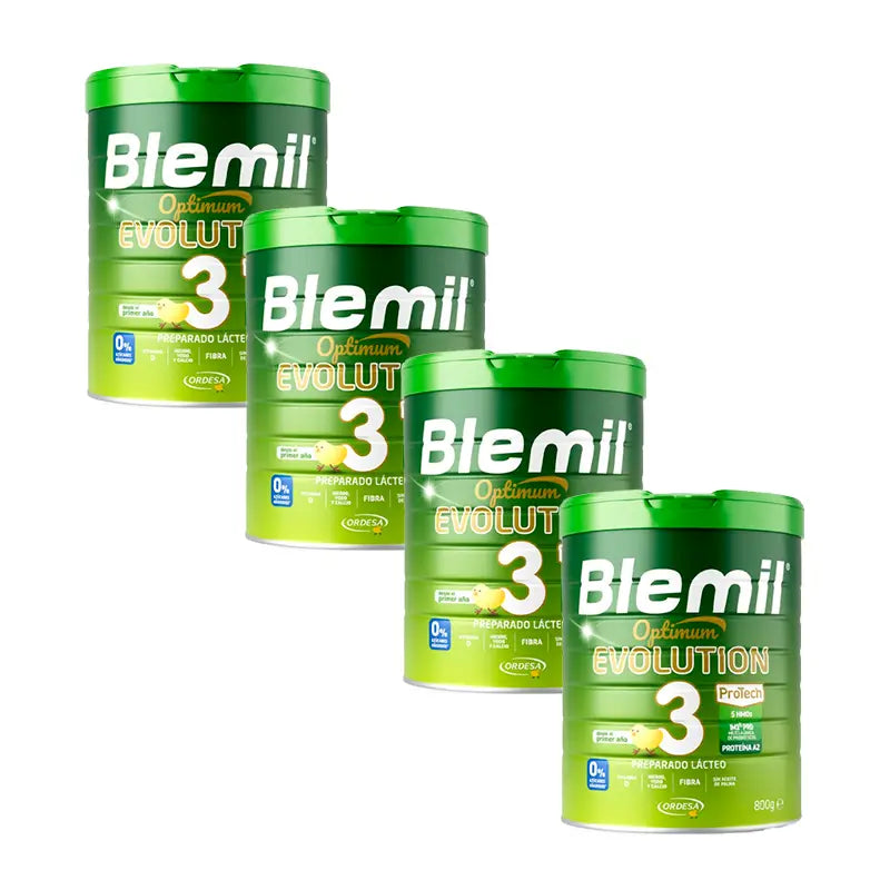 Blemil Optimum Evolution 3 Latte di crescita, 4X800 g