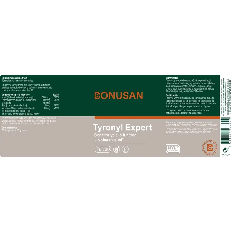 Bonusan Tyronyl Expert, 300 capsule