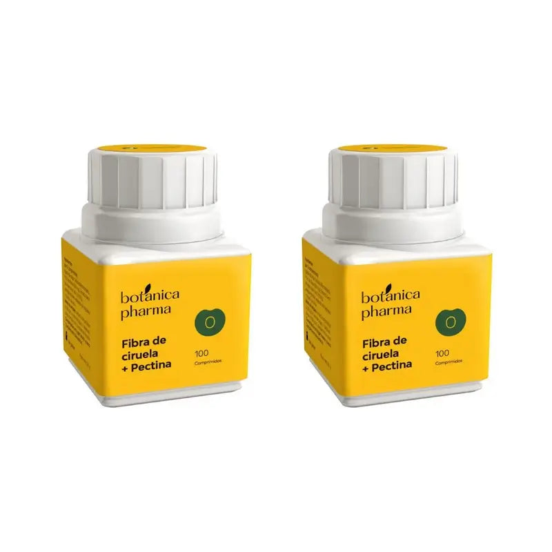 Botanicapharma Fibra di prugna + Pectina, 2X100 Compresse