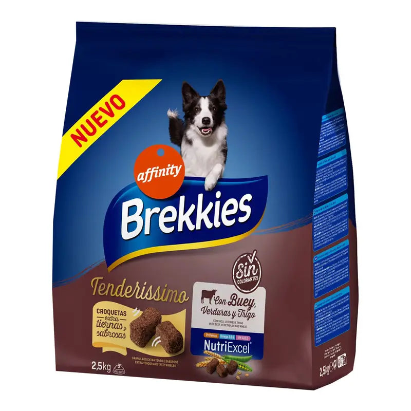 Brekkies Mangime Bed Tenderissimo Allsizes, 2,5 kg