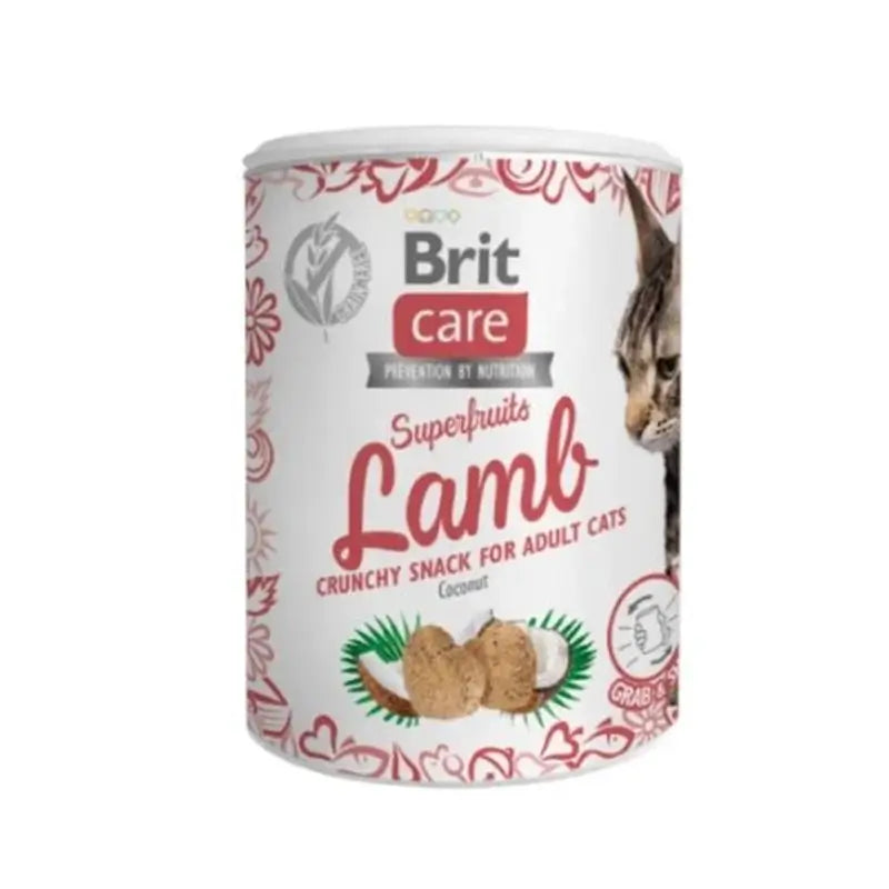 Brit Care Cat Snack SF Agnello 6x100 g