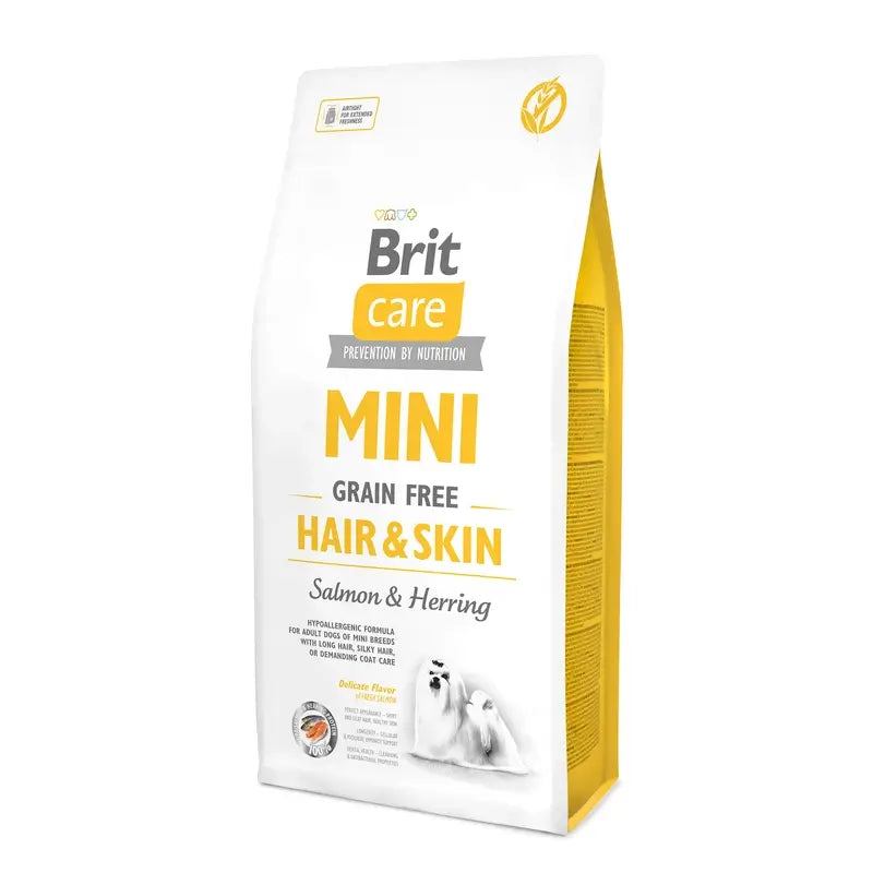 Brit Care Dog Mini Grain Free Hair Skin 7 chili