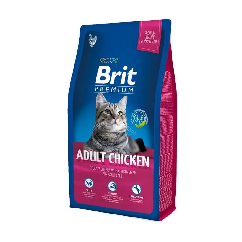 Brit Premium By Nature Cat Adult Pollo 8 chili