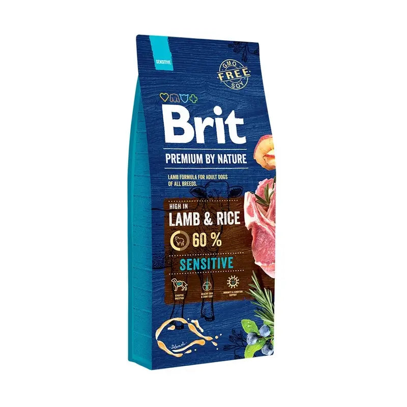 Brit Premium Dog Nature Sensitive Agnello 15 chili
