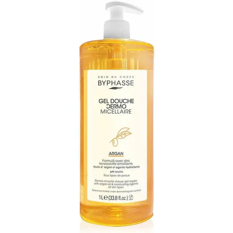 Byphasse Dermo Gel doccia micellare all'argan, 1000 ml