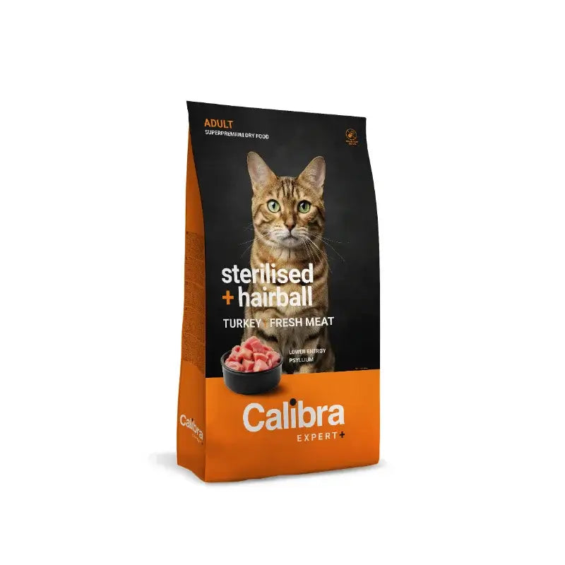 Calibra Cat Expert+ Adult Sterilised & Hairball Feed 1,5 kg