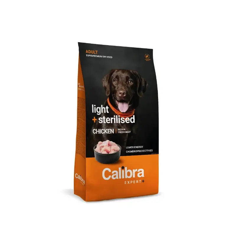 Calibra Dog Expert+ Adult Light & Steril. Mangime per polli 750G