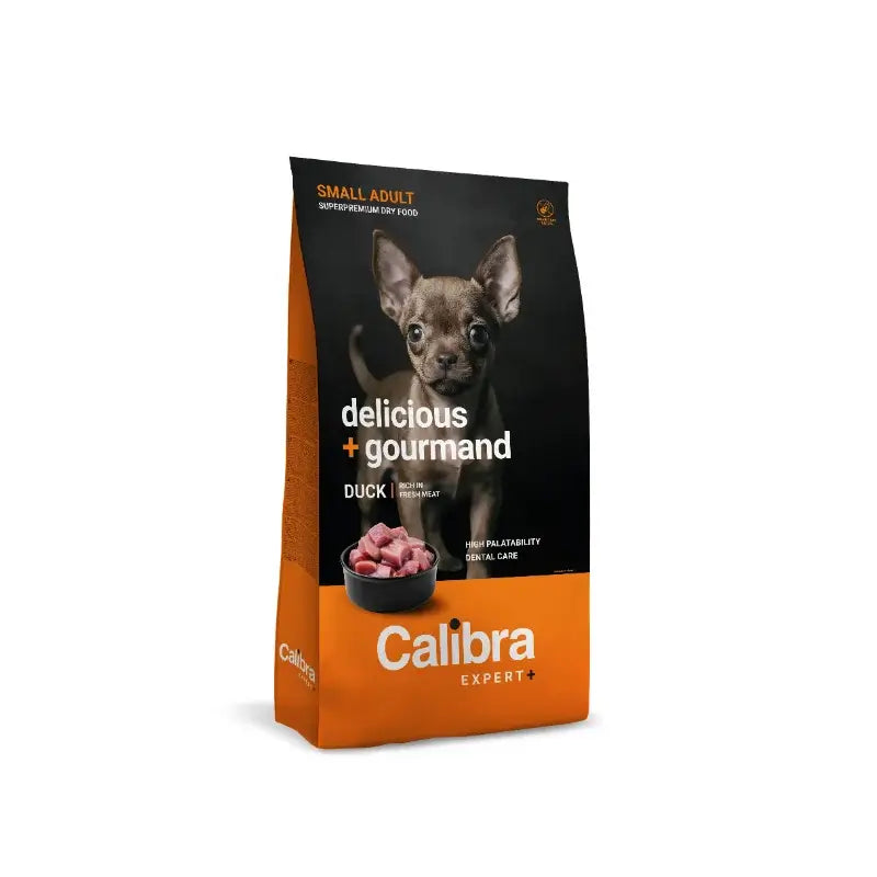 Calibra Dog Expert+ Adult Small Delicious & Gourm. Mangime 1,5Kg