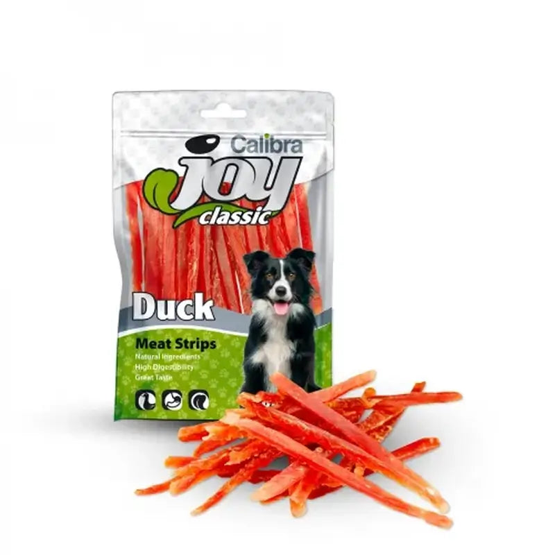 Calibra Joy Dog Classic Strips Anatra, 80 grammi