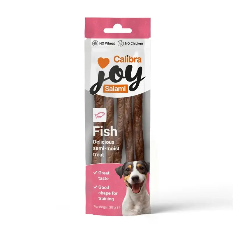 Calibra Joy Dog Salame di pesce, 20 unità x 30 grammi