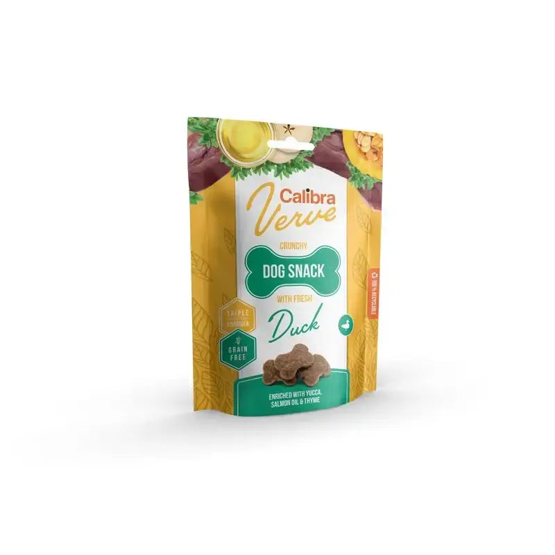 Calibra Dogs Verve Snack croccante all'anatra fresca 150G