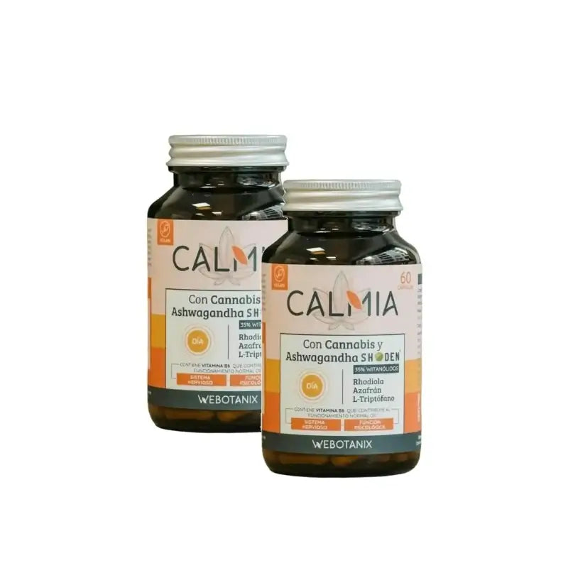 Calmia Webotanix Giorno, 2 confezioni da 60 capsule