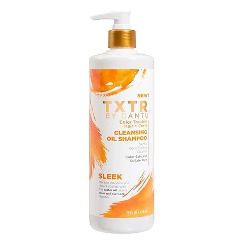 Cantu Txtr Sleek Olio detergente Shampoo 473Ml