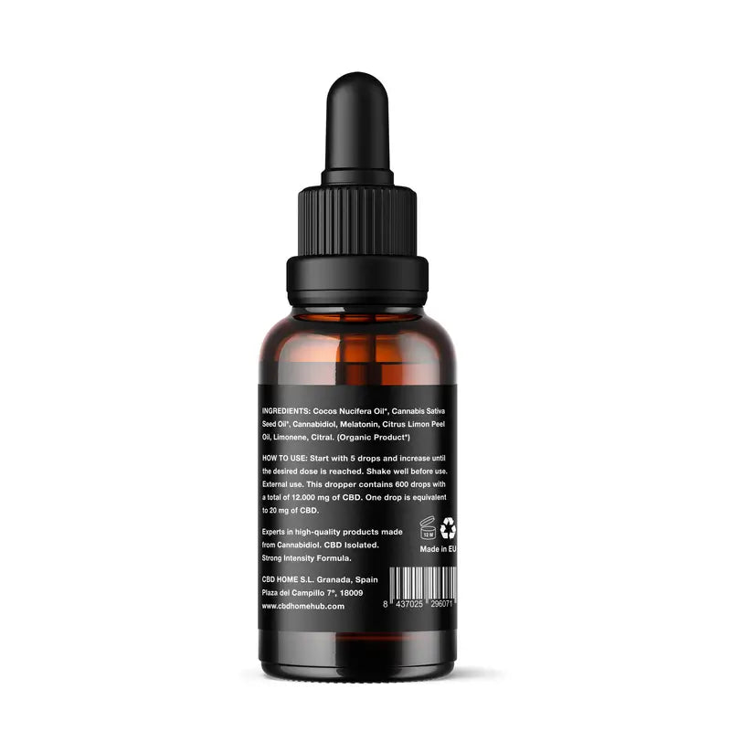 CBD Home 40% Olio di CBD con Melatonina , 30 ml