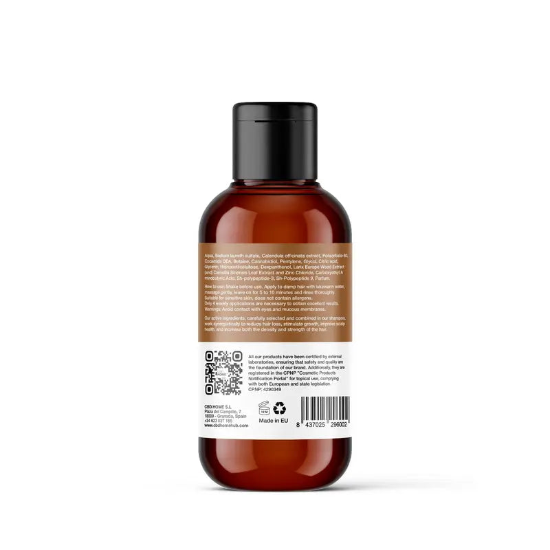 CBD Home Shampoo anti-caduta dei capelli con CBD per le donne, 250 ml
