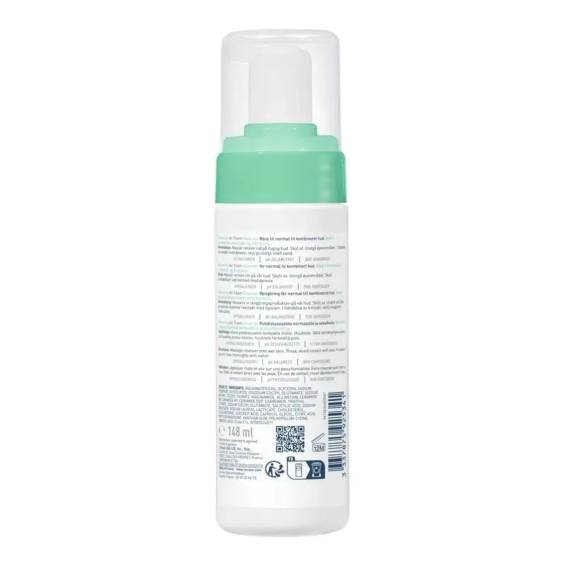 CeraVe Air Foam Detergente Riequilibrante , Confezione 2 x 148 ml