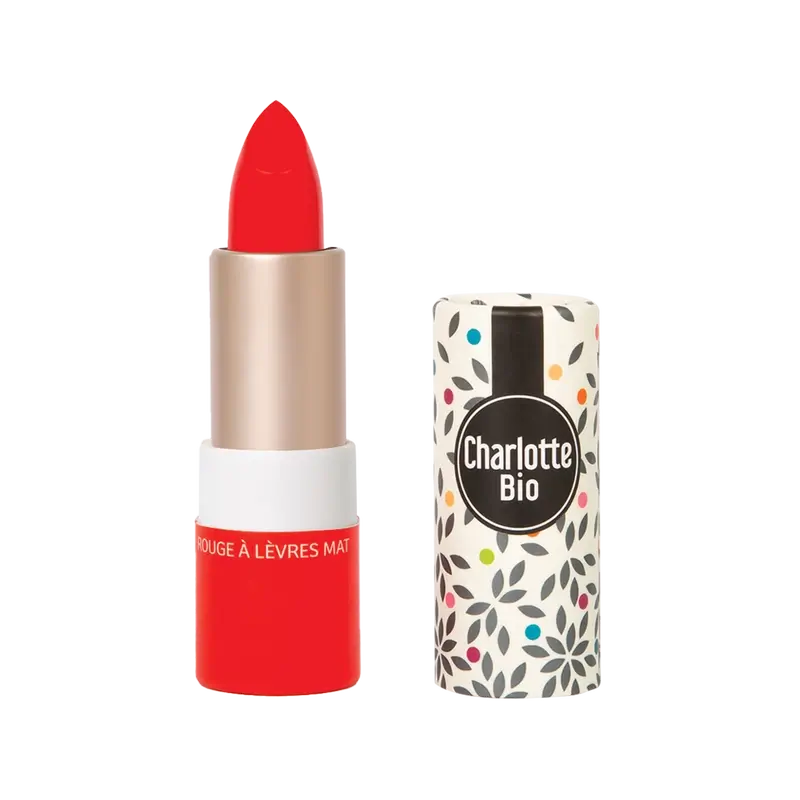 Charlotte Bio Rossetto opaco rosso reale 3,5 G