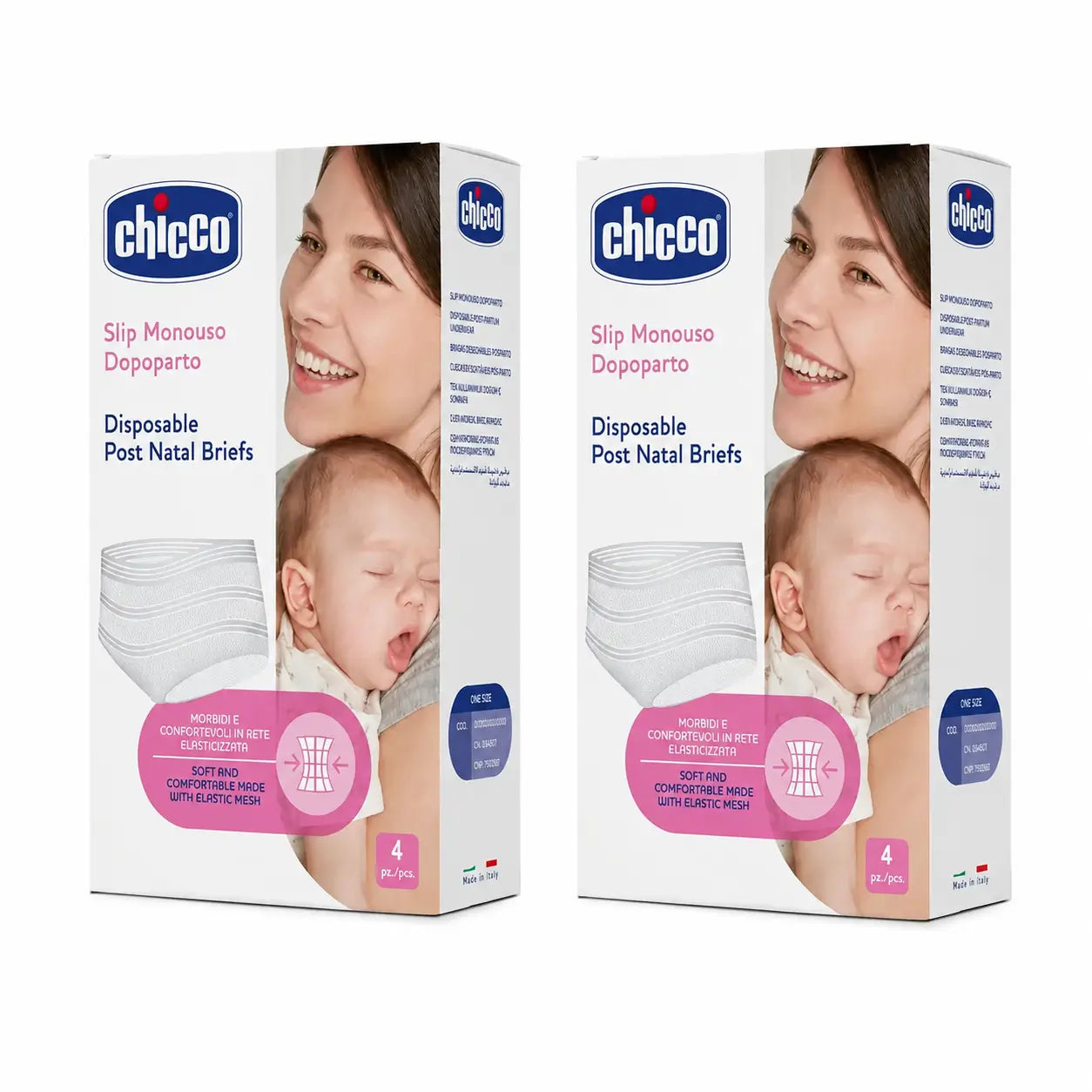 Chicco Monouso Slip a rete 4 pezzi, conf. 2