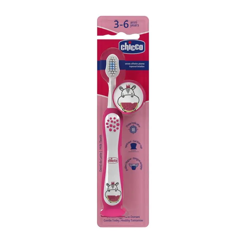 Spazzolino Chicco Hipo Rosa 3-6Y