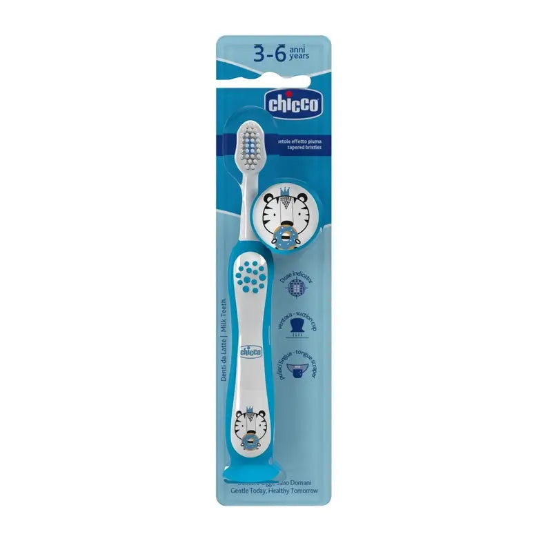 Spazzolino Chicco Tiger Blue 3-6Y