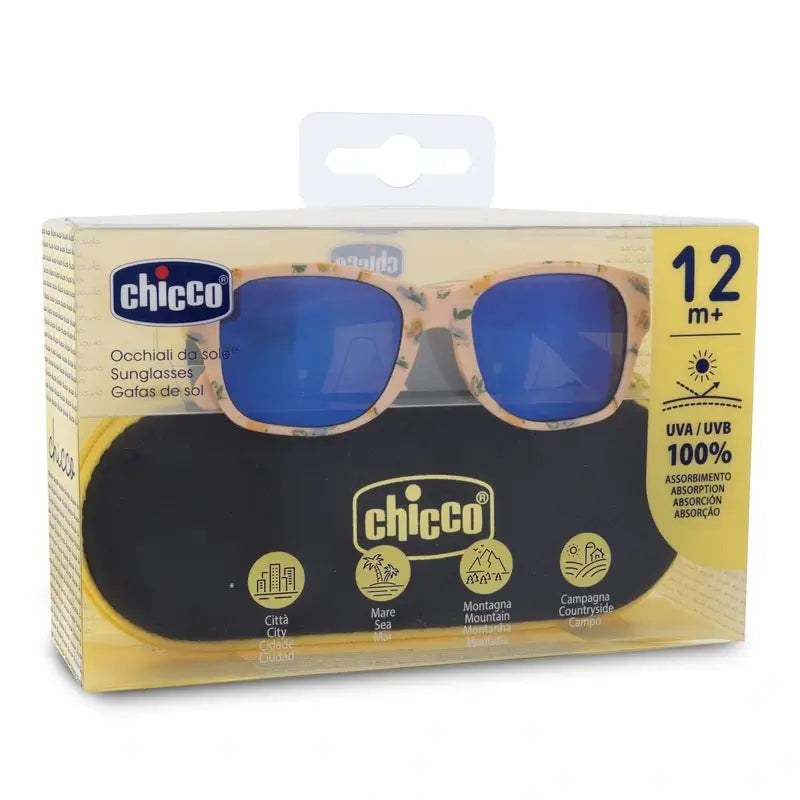 Chicco Occhiali da sole con lenti a specchio Nude 12M+ , 1 pezzo