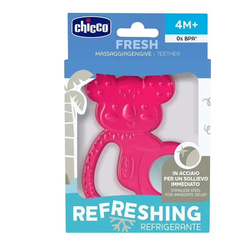 Chicco Teether rinfrescante Koala Rosa 4M+