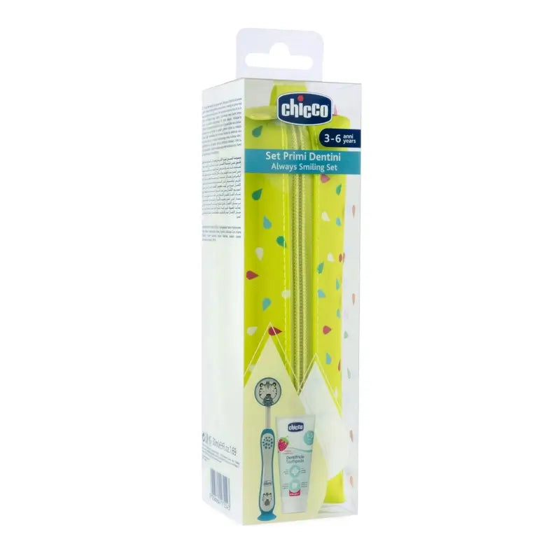 Set dentale Chicco Blue Tiger Blue 36M+