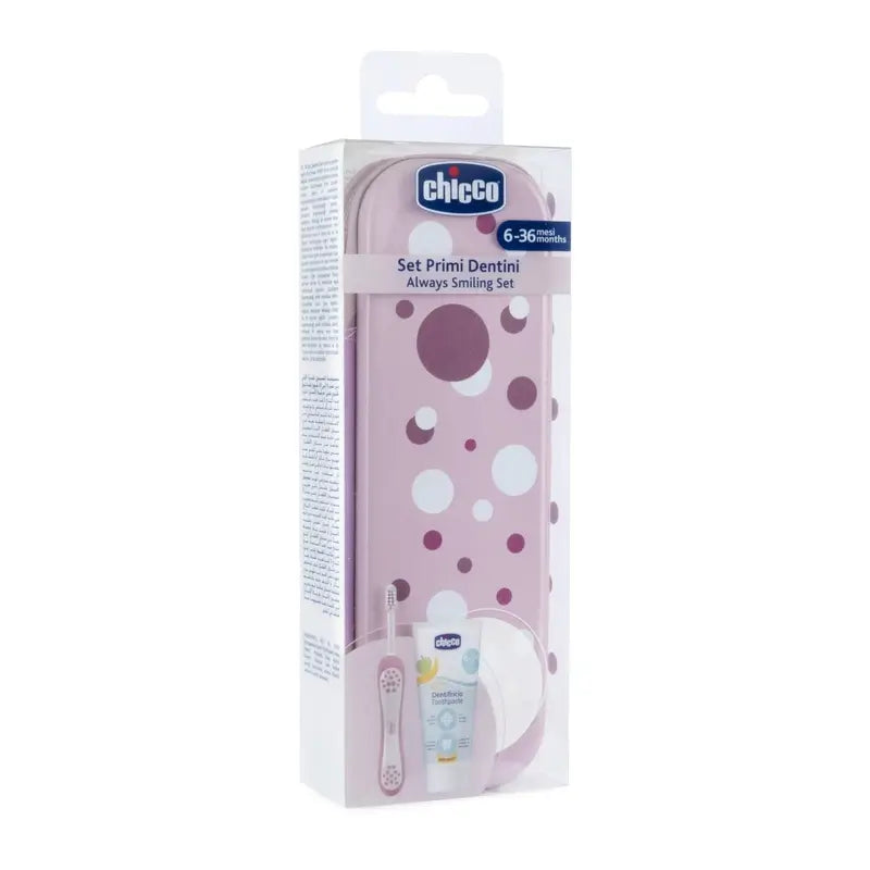 Set dentale rosa Chicco 6M+