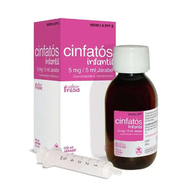 Cinfatos Infantil 5 mg/5 ml Strawberry Flavour Syrup 125 ml