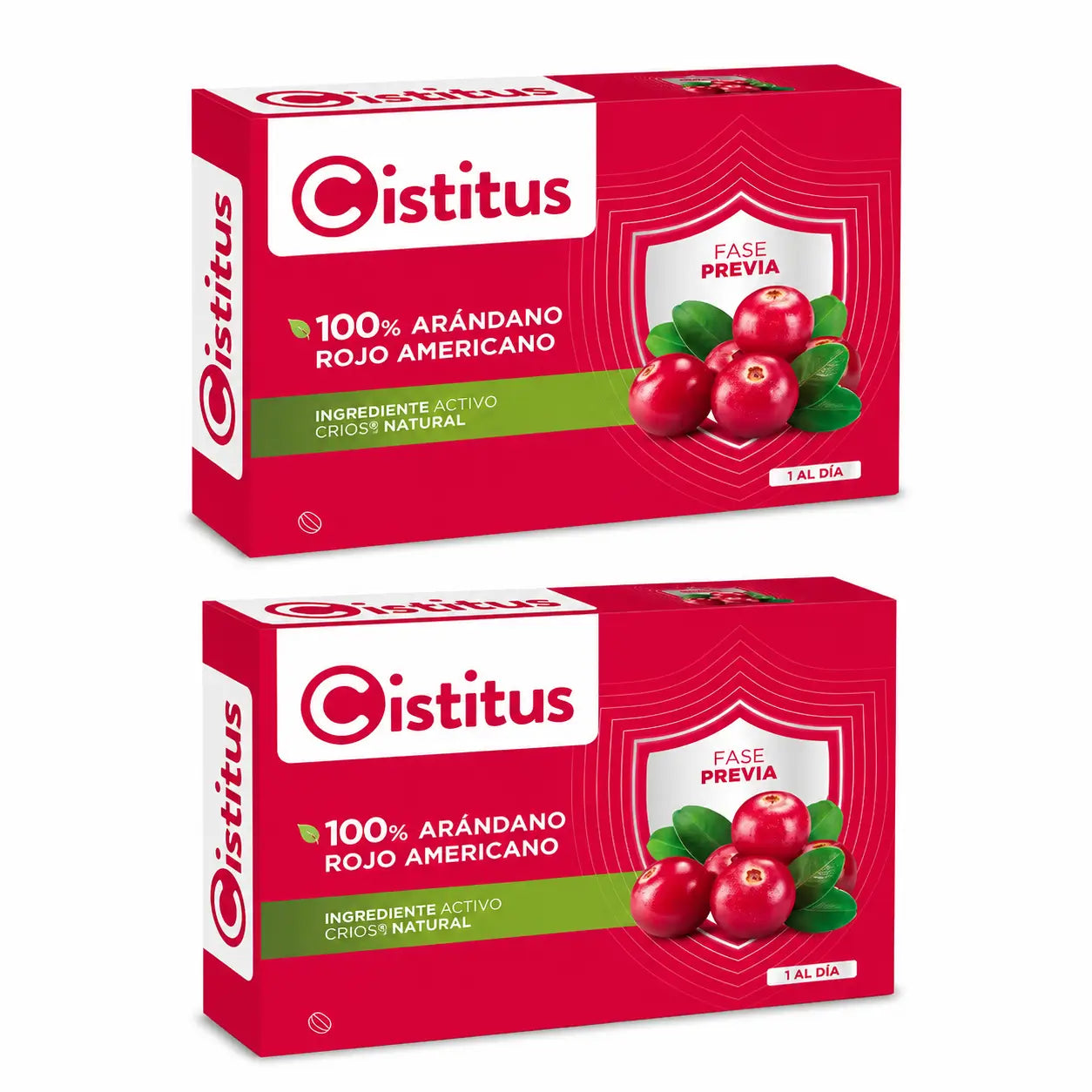 Cistitus 130 mg Concentrato di mirtillo rosso, 60 compresse, confezione da 2
