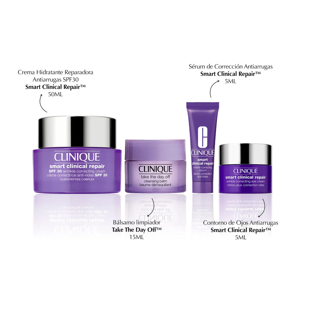 Clinique Set Smart SPF 30 50 ml, 1 confezione