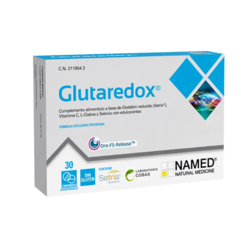 Nome commerciale: Glutaredox, 30 compresse
