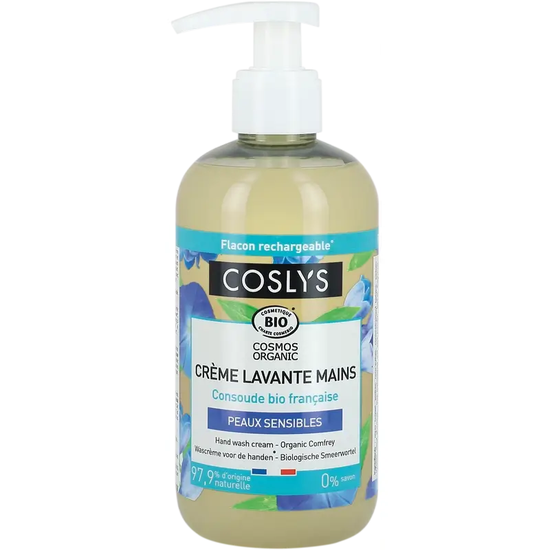 Coslys Crema per le mani di Comfrey Sapone per le mani, 300 ml