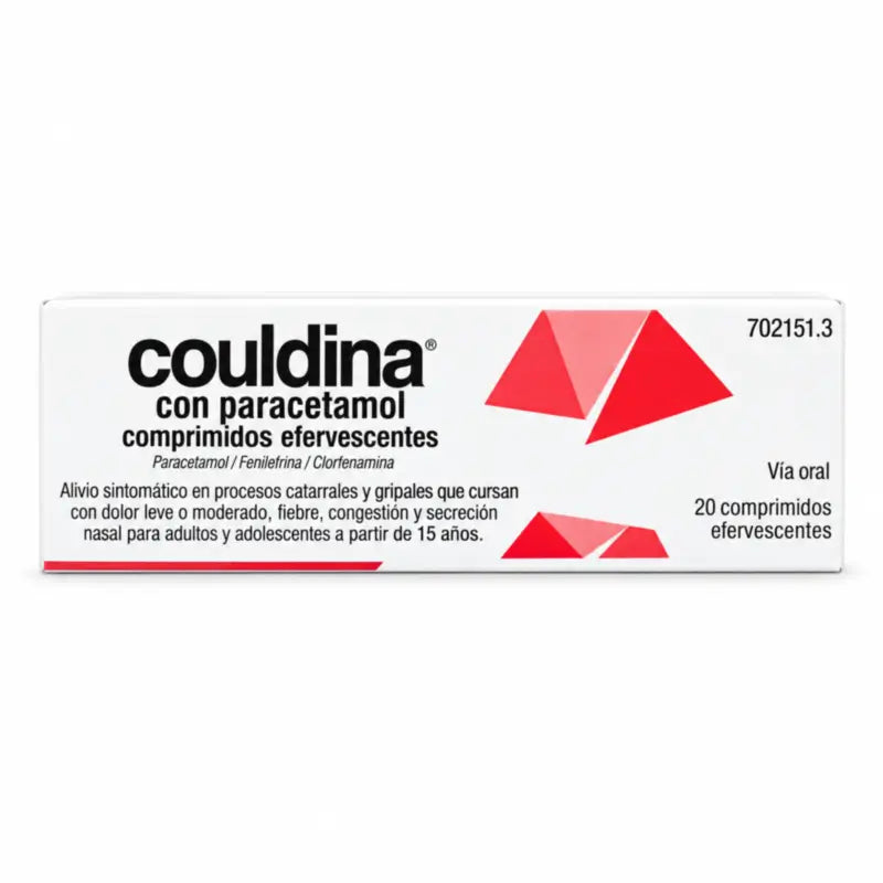 Couldina con Paracetamolo 20 compresse effervescenti