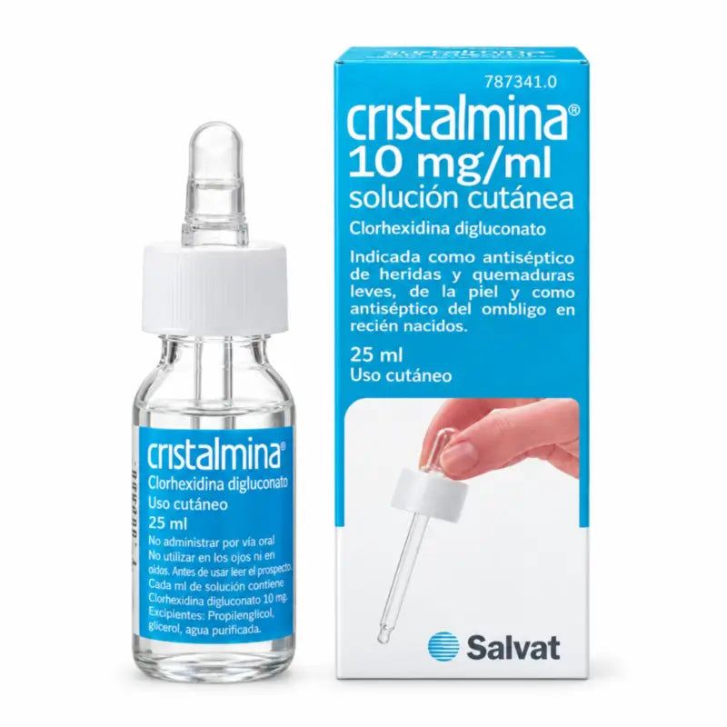 Cristalmina Soluzione Cutanea Gocce 25 ml
