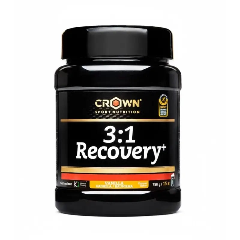 Crown Sport Nutrition 3:1 Pro Recovery Vanilla , 750 g (15 porzioni)