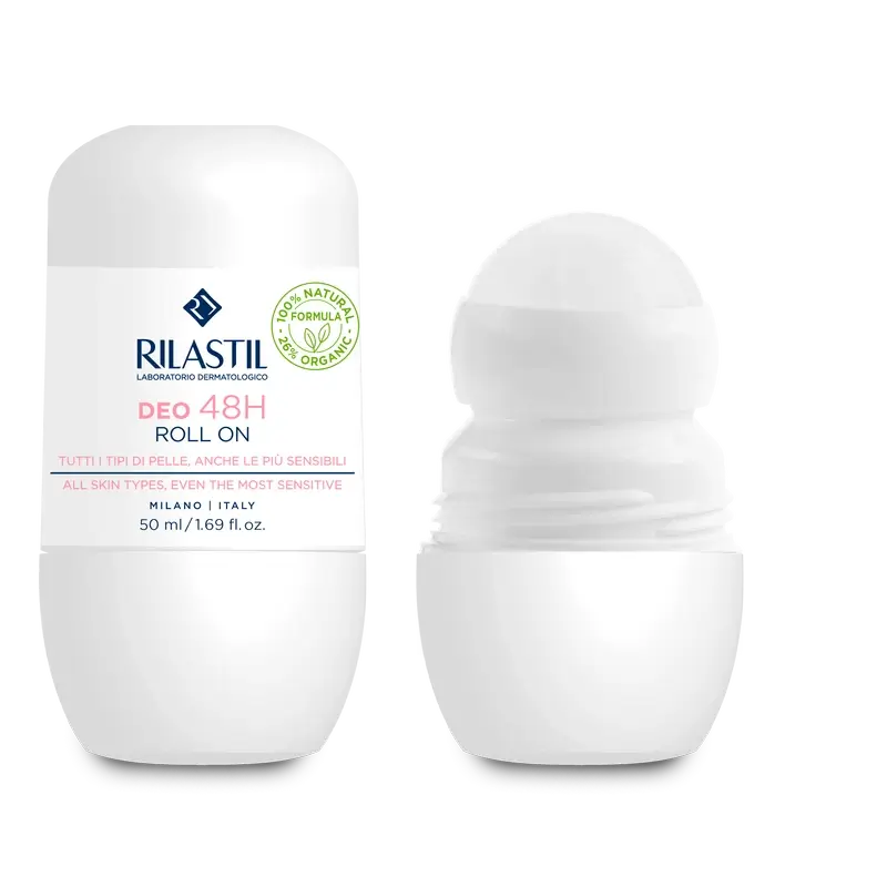 Rilastil Deodermial Deodorante Roll-On 48 H 50 Ml