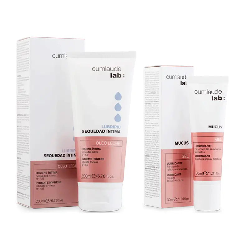 Cumlaude Lab Pack Lubripiù Crema intima 200 Ml + Lubrificante al muco 30 Ml