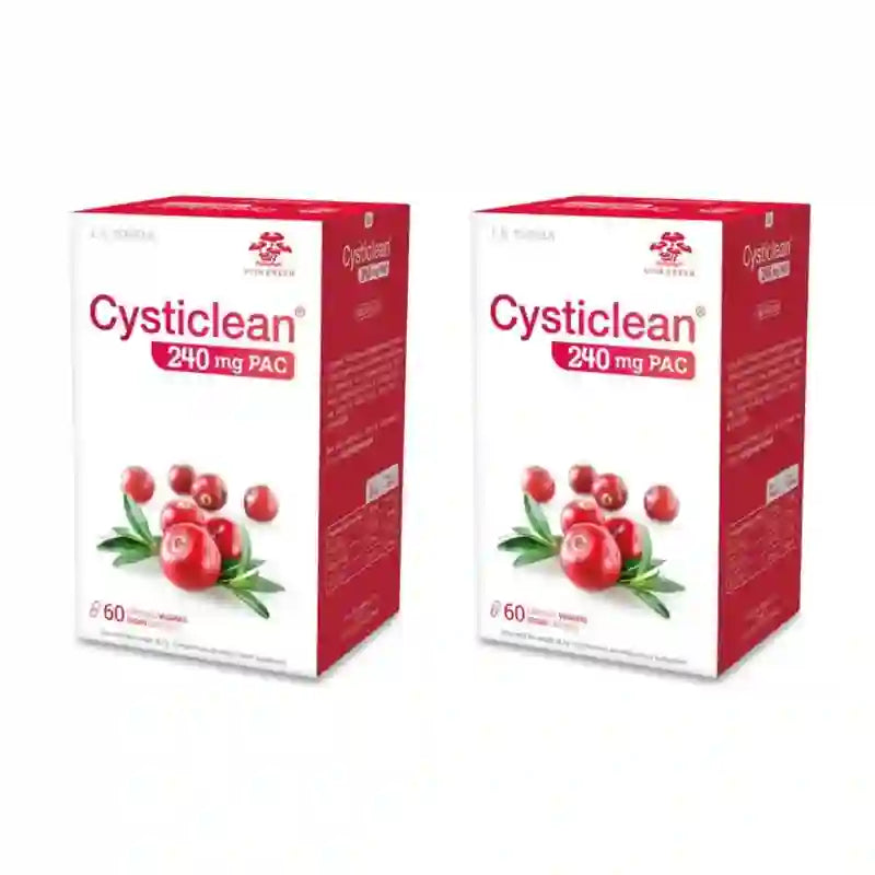 Cisticlean 240 Mg Pac, 2X60 Capsule