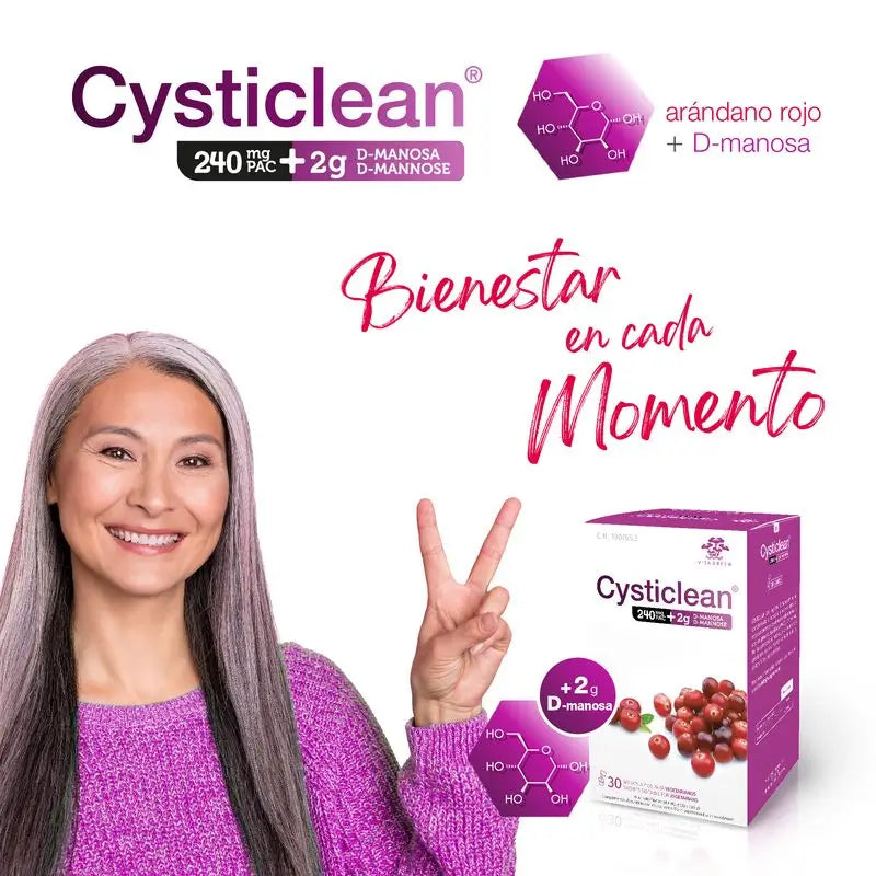 Cysticlean D-Mannosio 240 mg Pac, 30 bustine
